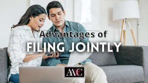 Advantages when filing jointly